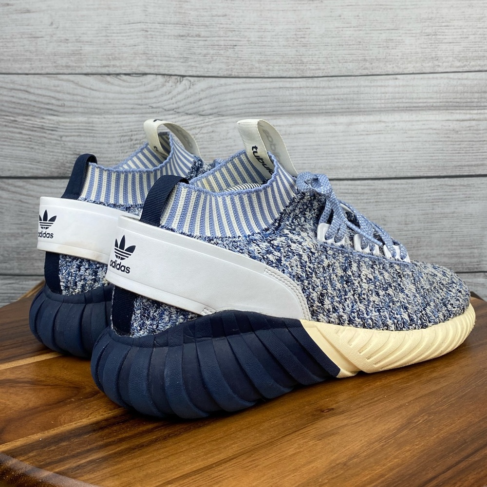 adidas Tubular Doom Sock Primeknit Legend Ink Shoe CQ0946 Mens Sneaker Size 10.5 - Picture 5 of 12